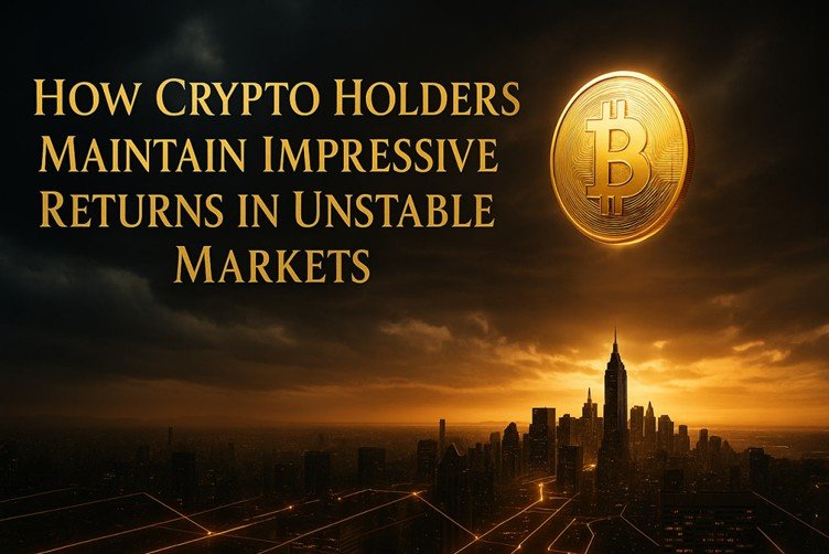 How can crypto holders maintain substantial returns in volatile markets?